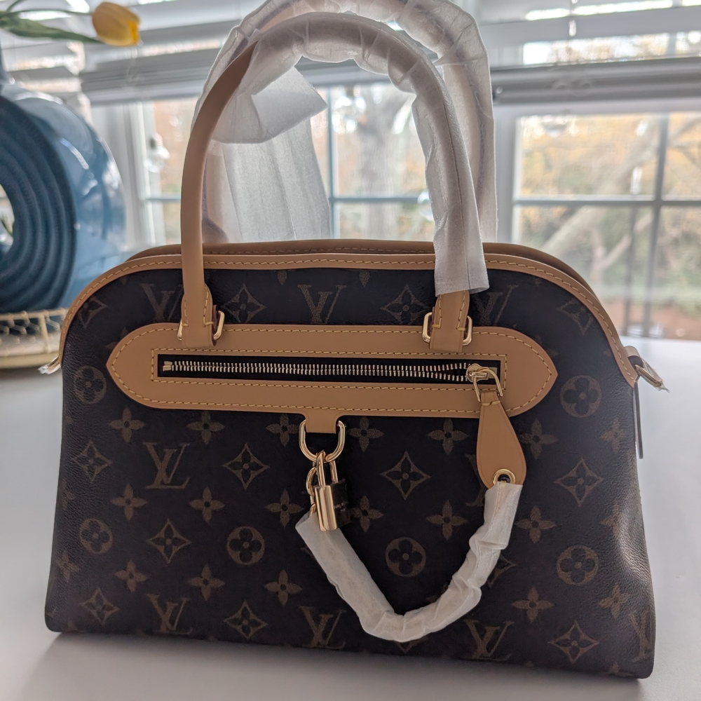 Designer Inspired - Monogram Crossbody Bag Set - Picture 2 of 5